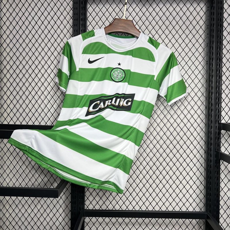 Retro 2005-06 Celtic Home football jersey retro
