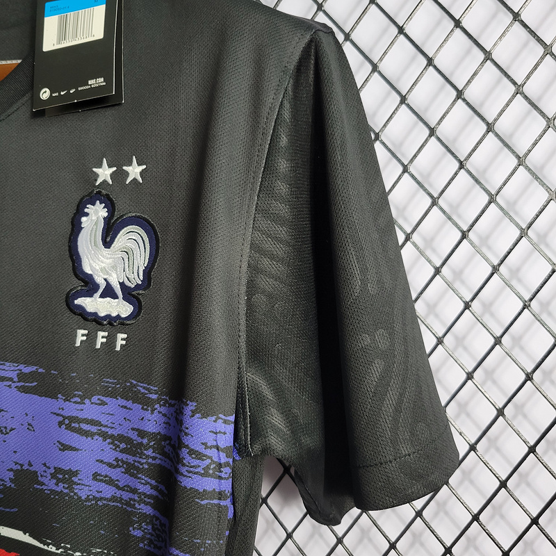 2022-23 France Pre-match Black  Jersey