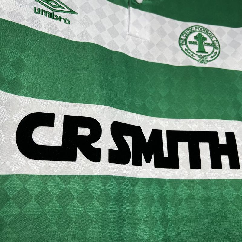 Retro 1987-88 Celtic Home football jersey retro