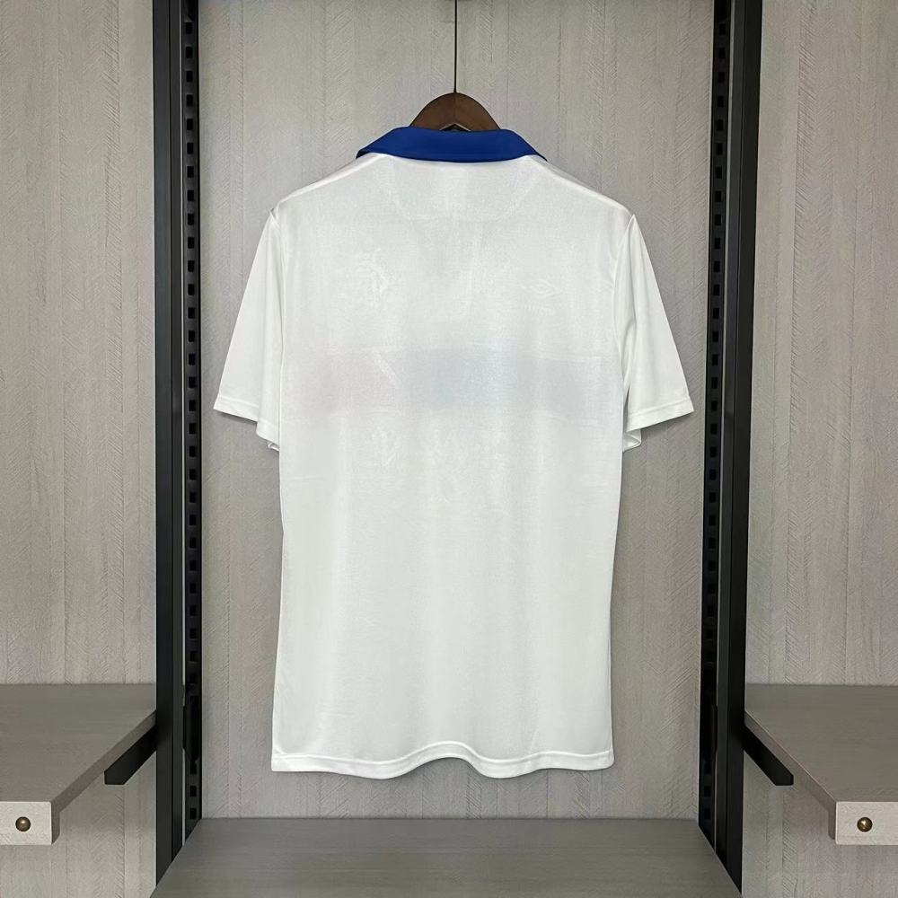 Retro 1994 Rangers away football jersey Retro
