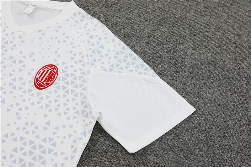 23-24 AC Milan training short-sleeved suit
