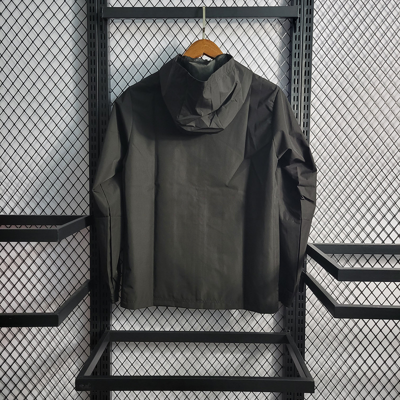 2022 Real Madrid Windbreaker Black