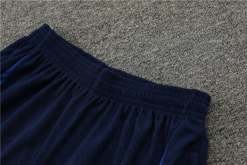 23-24-Short-sleeved training uniform Barcelona blue [camouflage style]