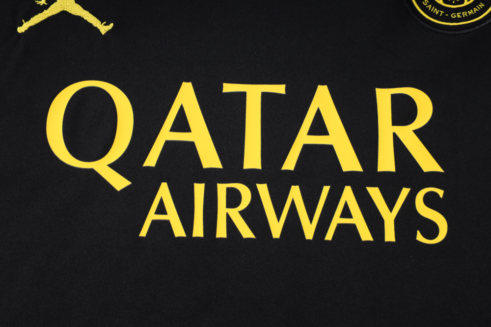 23-24 PSG Jordan black training vest suit