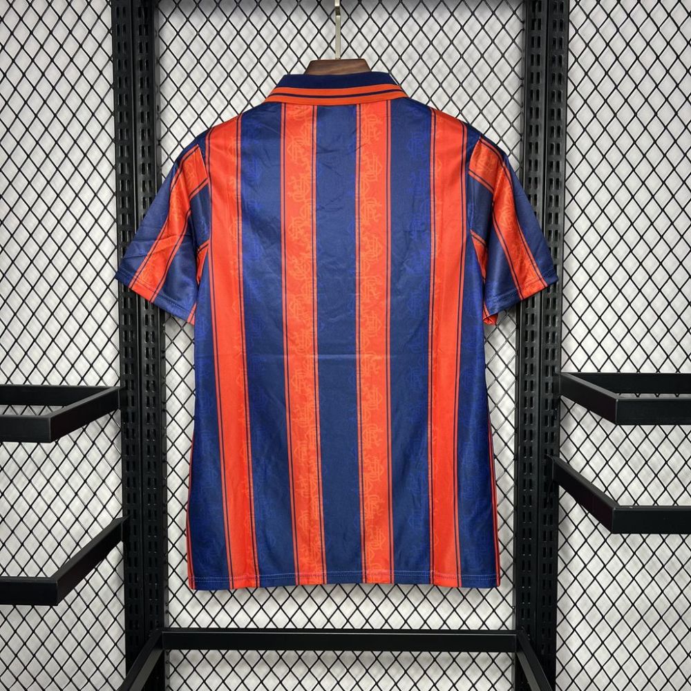 Retro 1993-94 Rangers away football jersey Retro