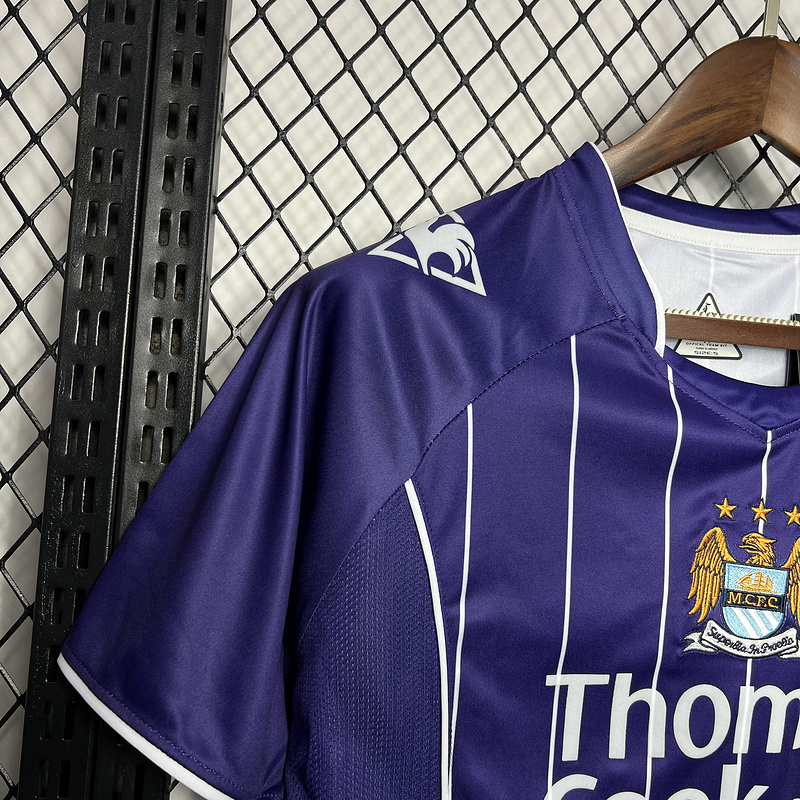 Retro 2007-08 Manchester City Away Football jersey retro