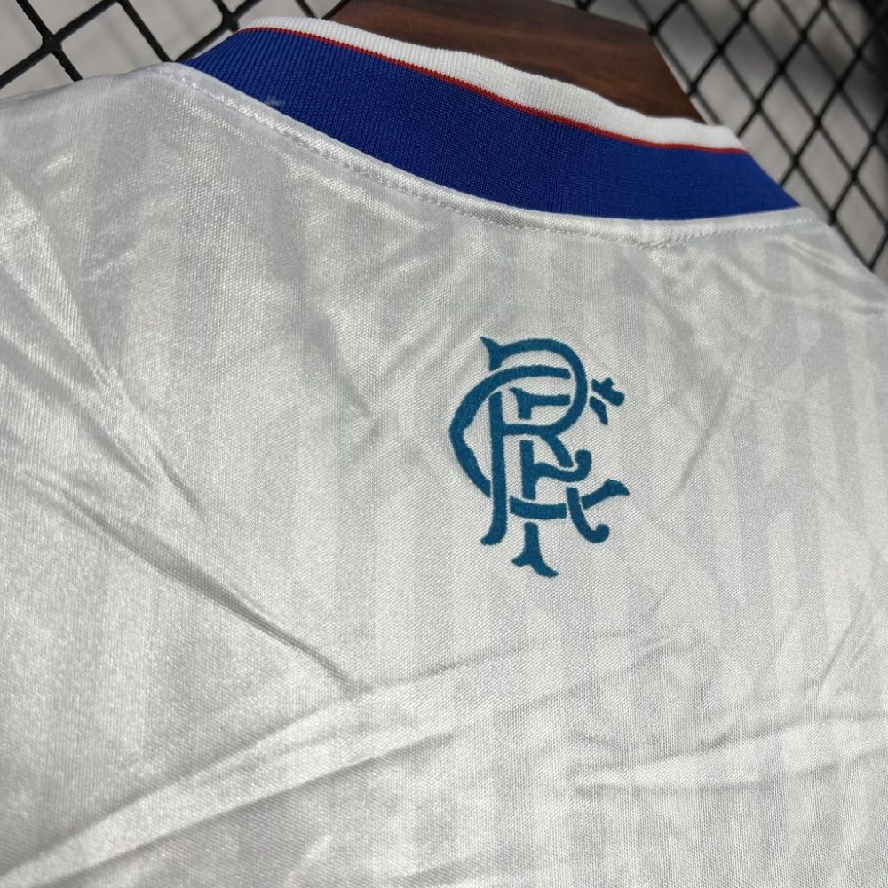 Retro 1990-92 Rangers away football jersey Retro