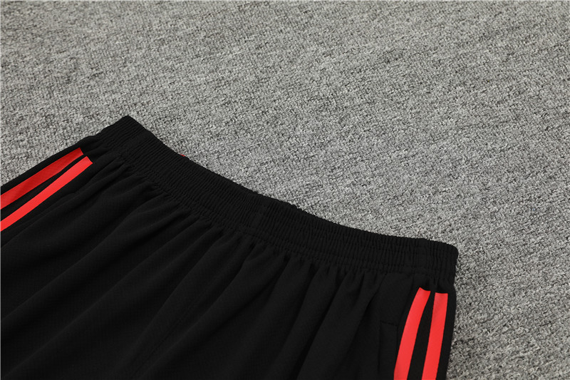 23-24 Manchester United red training short sleeves