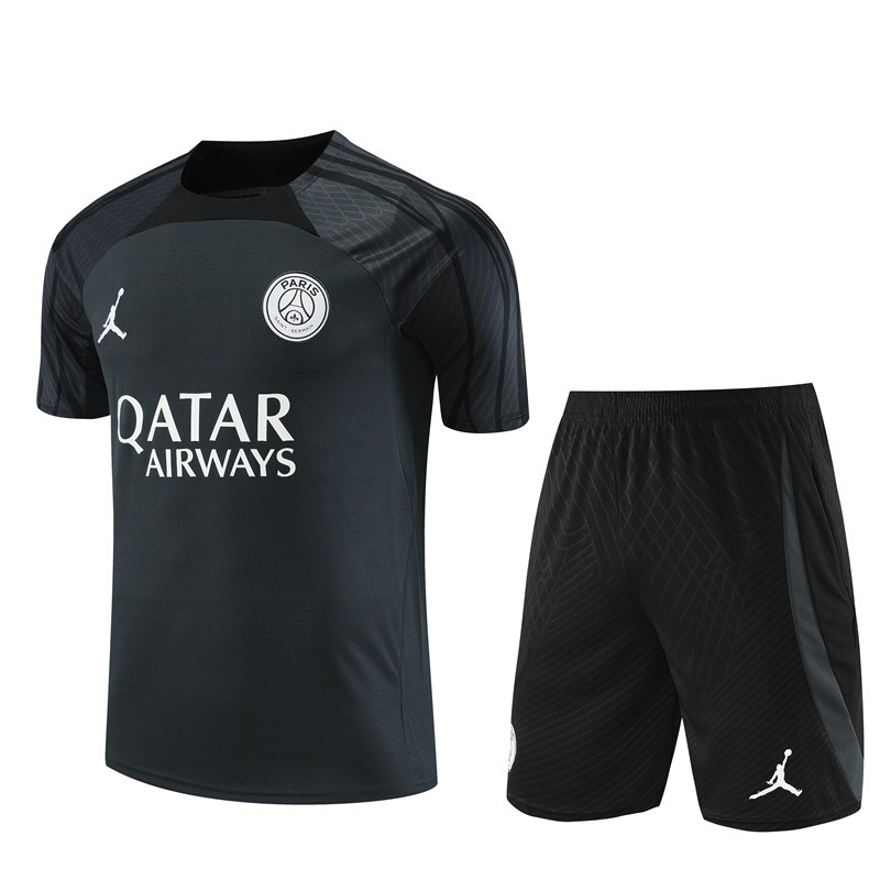 23-24 psg training short sleeve suit
