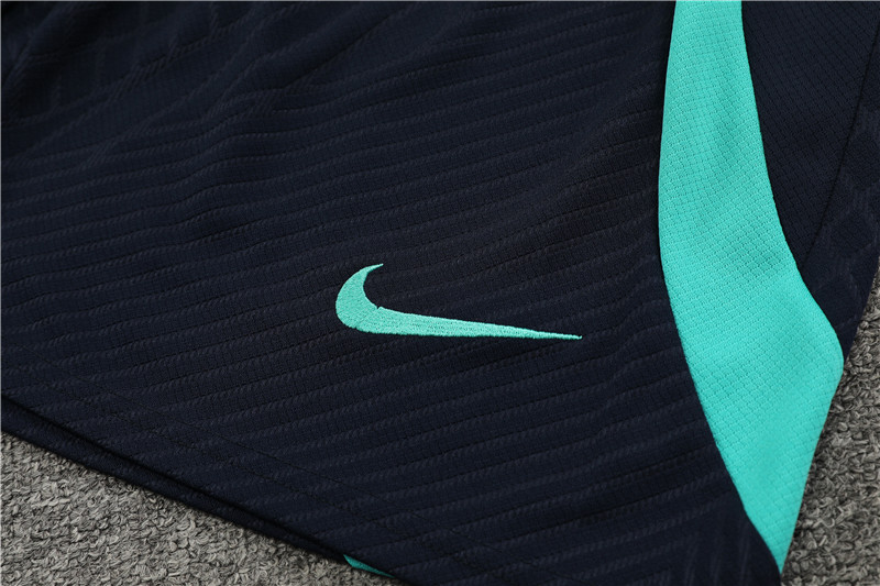 23-24-Short-sleeved training uniform Barcelona royal blue [camouflage style]