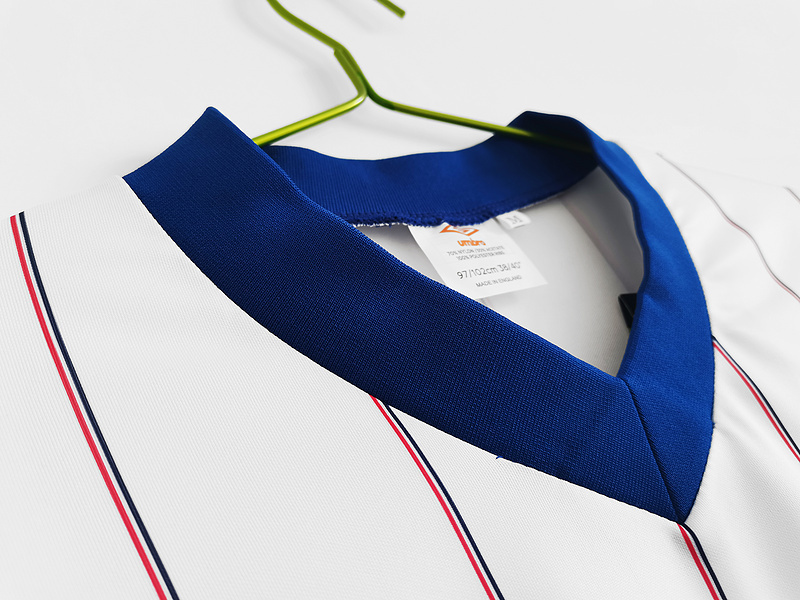 Retro 1982-83 Rangers away football jersey Retro