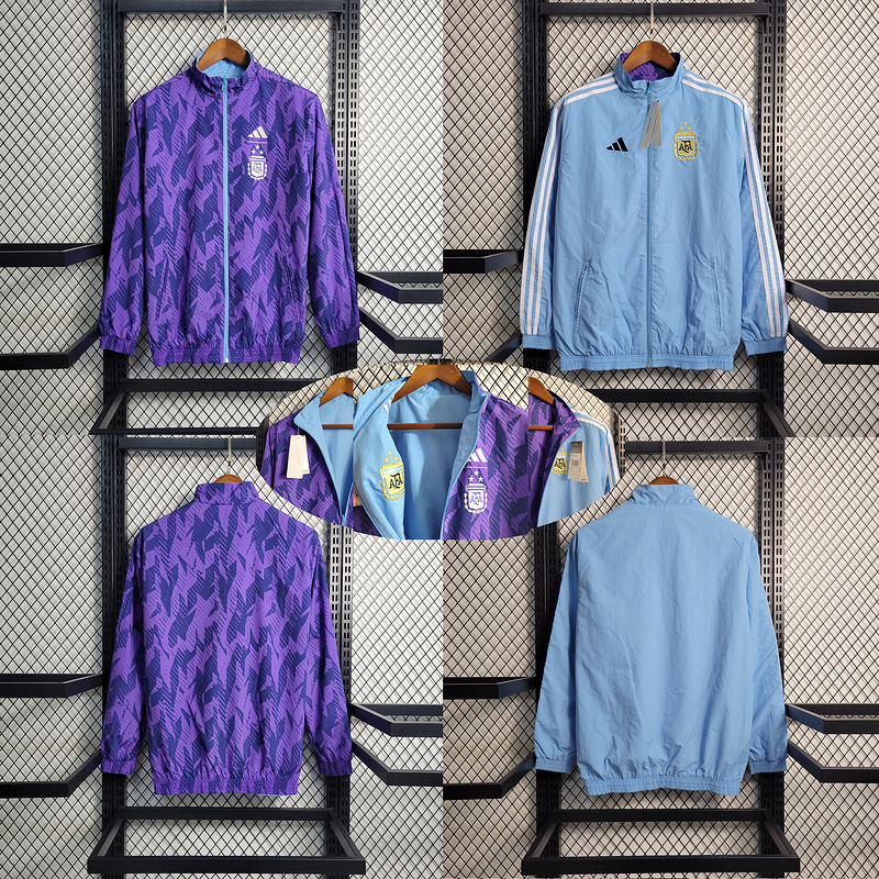 2023    Double-sided Windbreaker Argentina 3-star