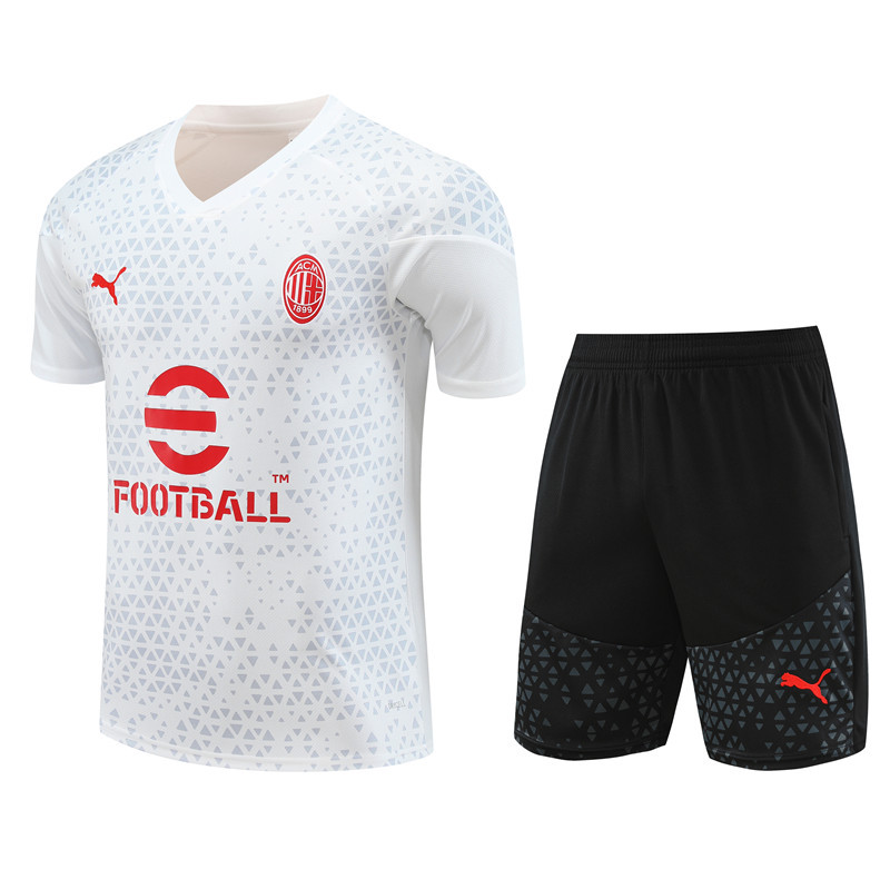 23-24 AC Milan training short-sleeved suit