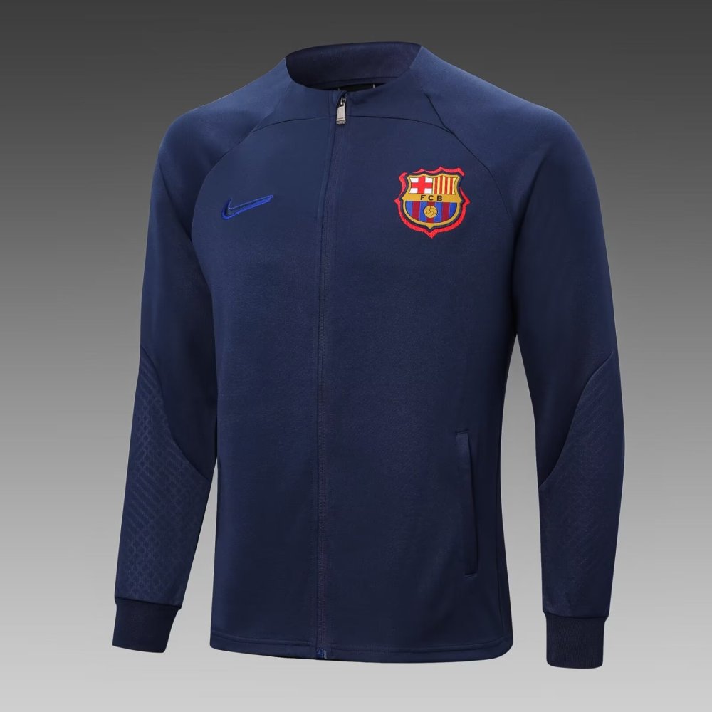 2022-2023 Barcelona Jacket Tracksuit Royal Blue Suit