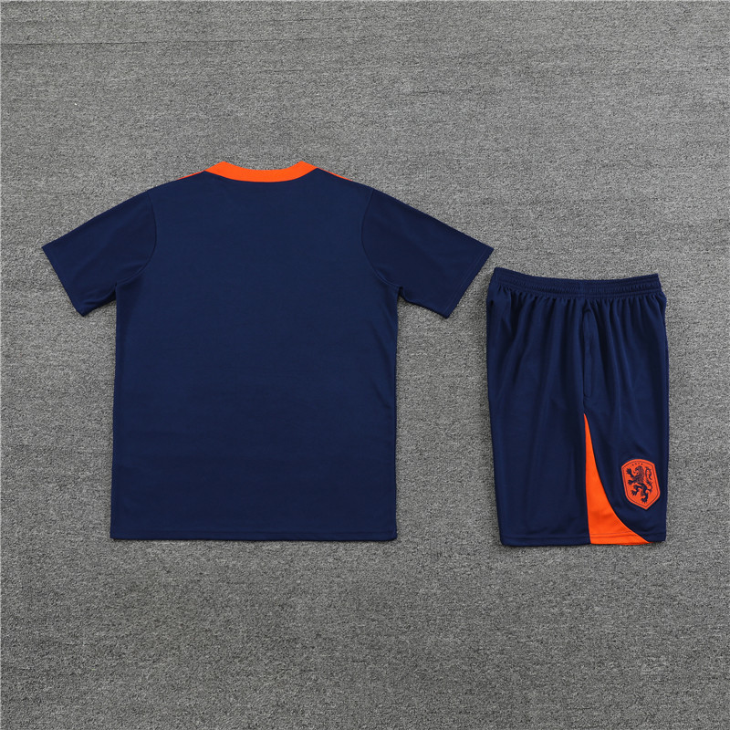 24-25 Short Sleeve Training Jersey Dutch Royal Blue