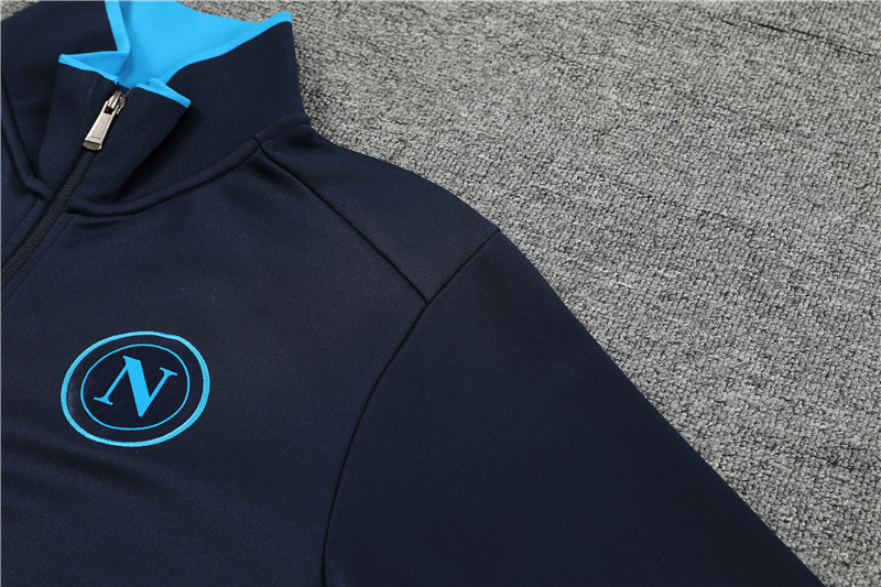 23-24 Naples royal blue long pull jacket suit