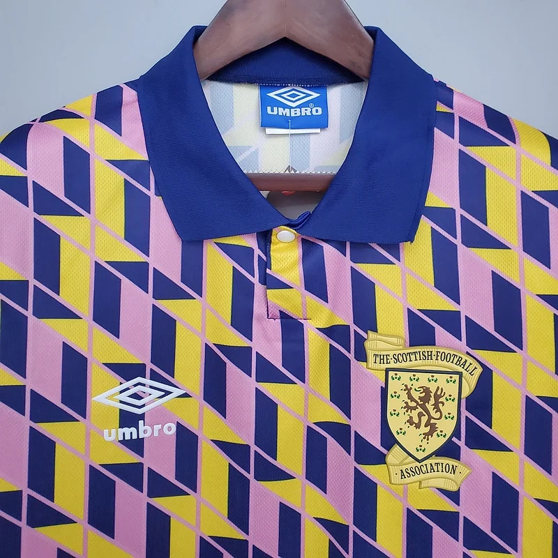 Retro Scotland 1988-89 third away Football jersey retro