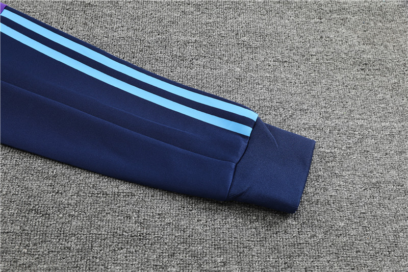 2022 Argentina Blue Long Pull Jacket Training Wear