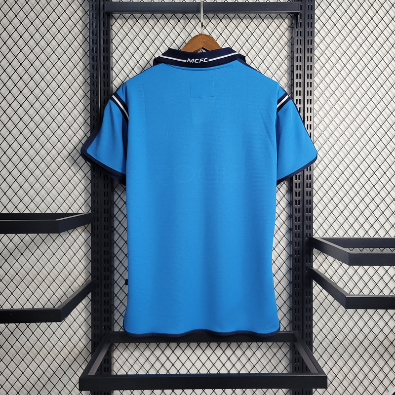 Retro 01-02 Manchester City home   Football jersey retro