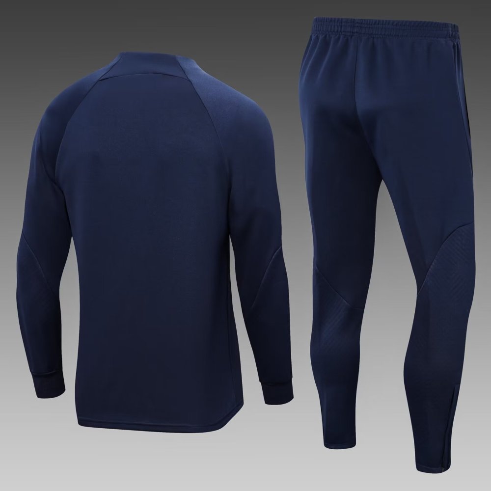 2022-2023 Barcelona Jacket Tracksuit Royal Blue Suit