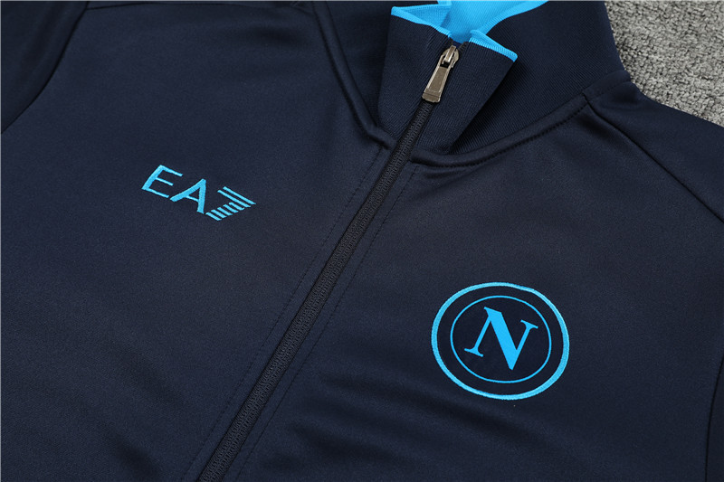 23-24 Naples royal blue long pull jacket suit