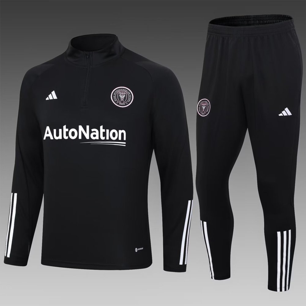 2023/2024 Miami Half Pull Training Wear Black Suit