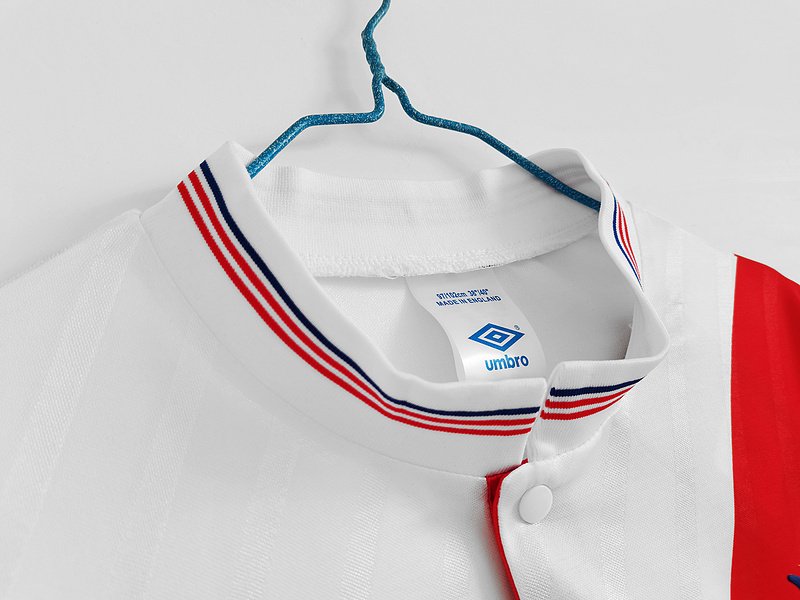 Retro 1982-83 Rangers away football jersey Retro