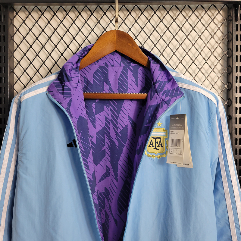 2023    Double-sided Windbreaker Argentina 3-star