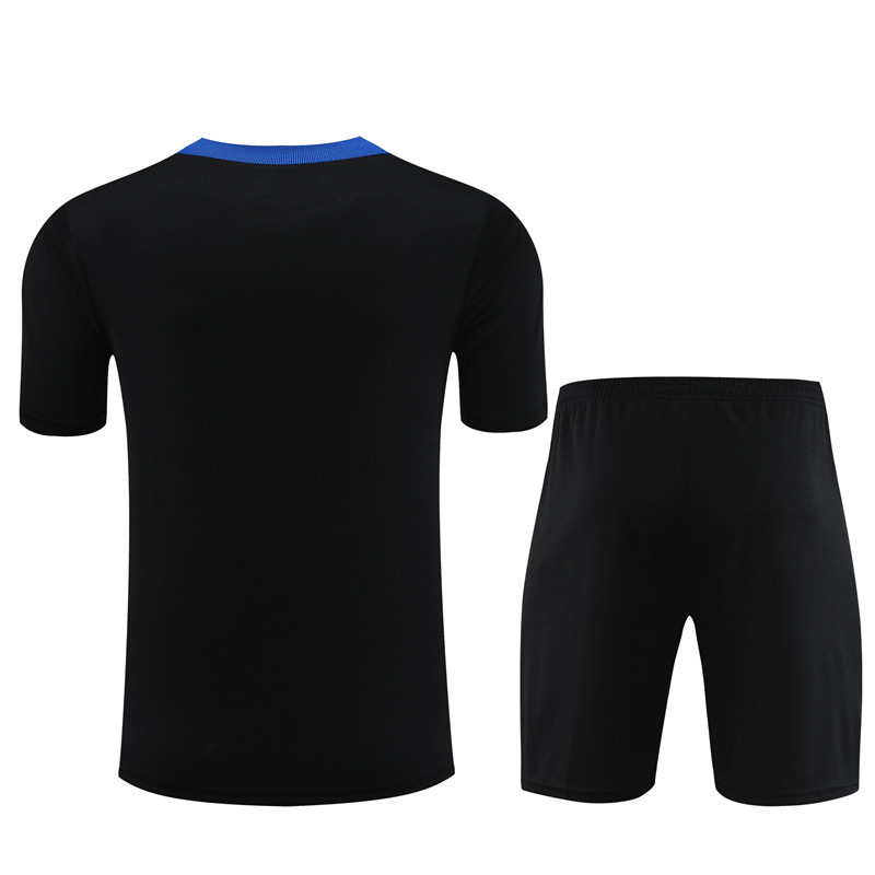 24-25 Short Sleeve Training Wear Inter Milan Black