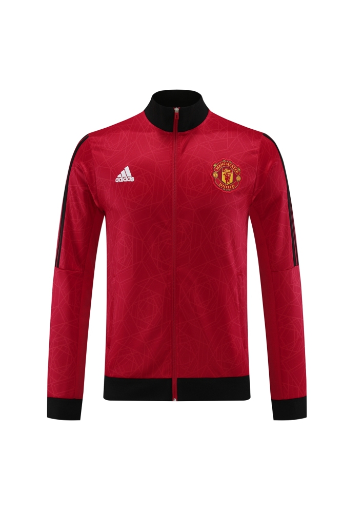 23-24 Manchester United 08 red jacket suit