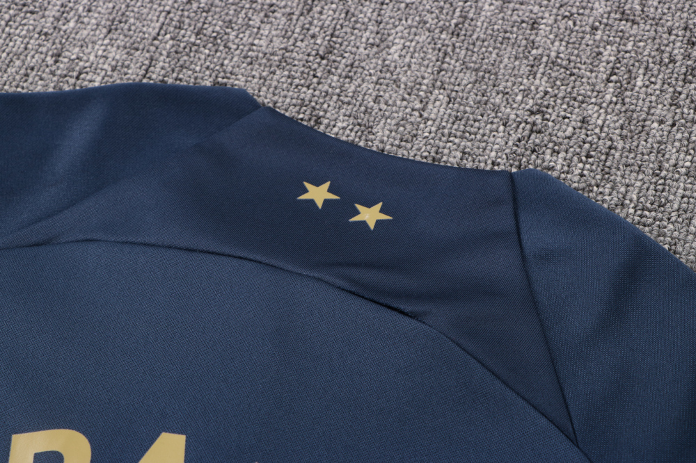 2202 Season France Blue Jacket Suit