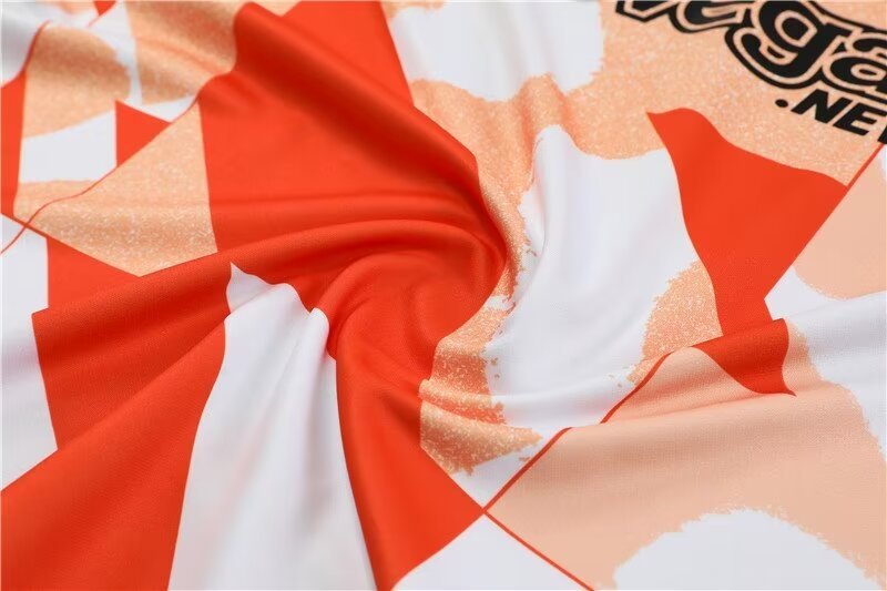 2023/2024 Inter Milan Half Pull Training Wear Orange Suit