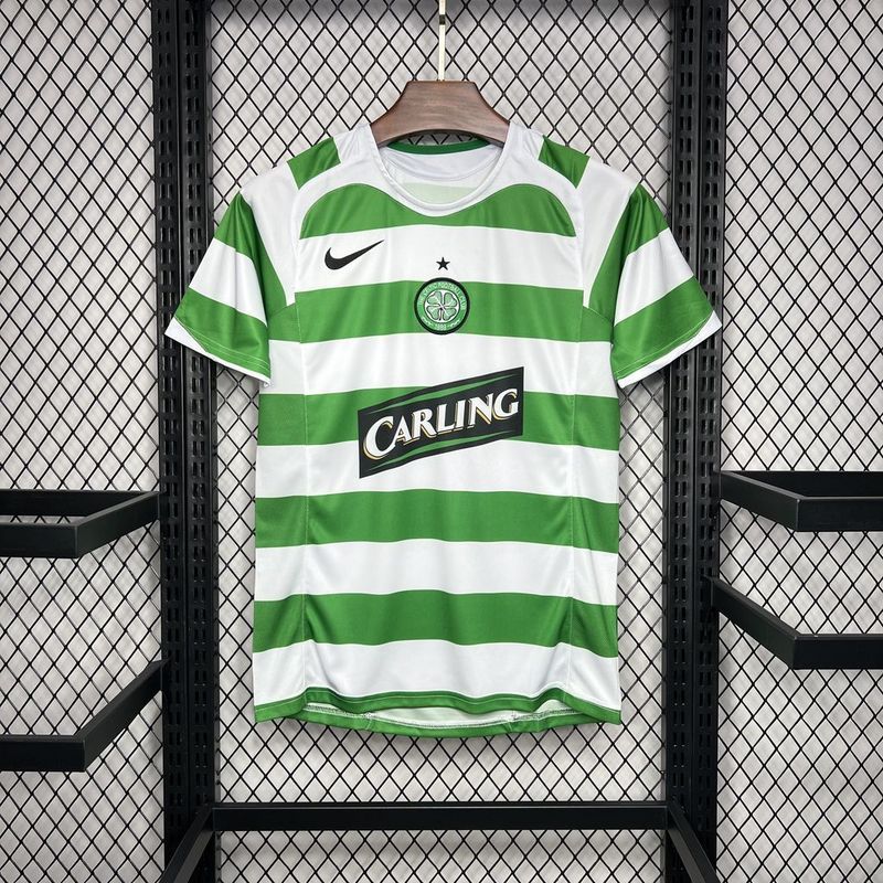 Retro 2005-06 Celtic Home football jersey retro