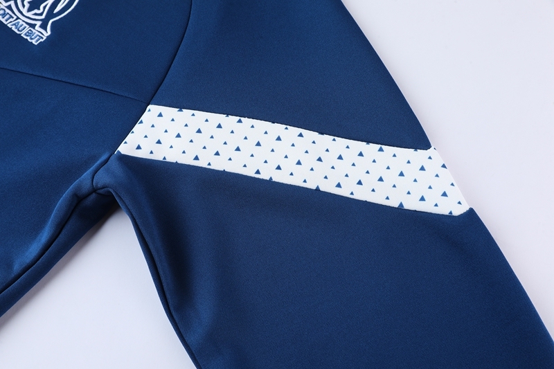 22-23 season Marseille blue jacket suit