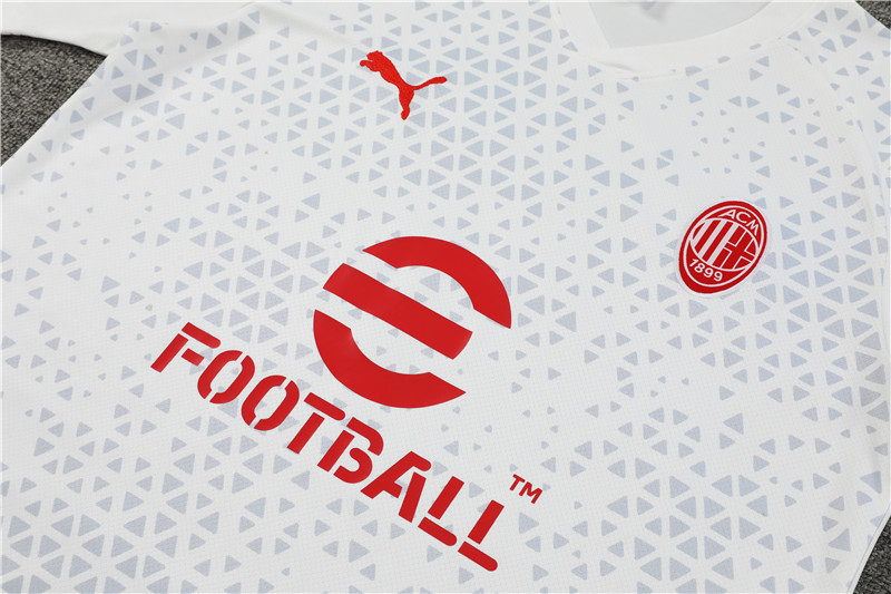 23-24 AC Milan training short-sleeved suit