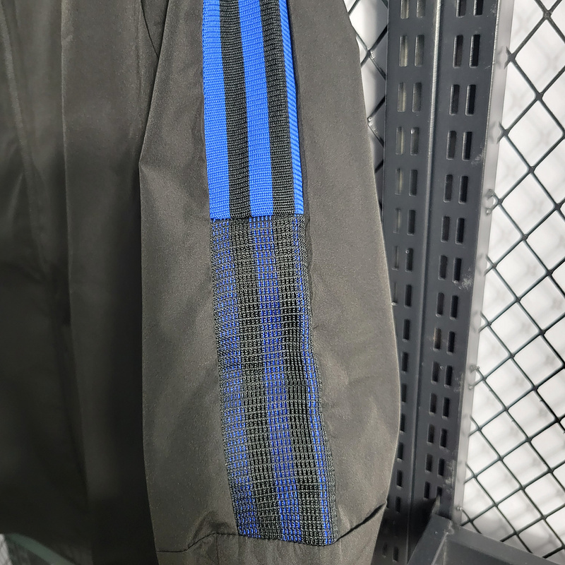 2022 Real Madrid Windbreaker Black