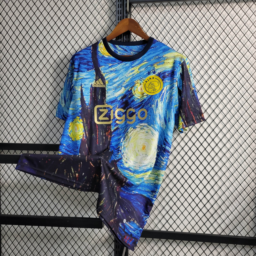 2023-24 Ajax Concept Version Blue Football Shirt 1:1 Thai Quality