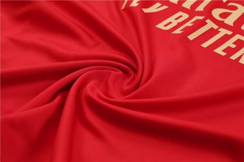 2023/2024 Arsenal Half Pull Training Wear Red Football Shirt