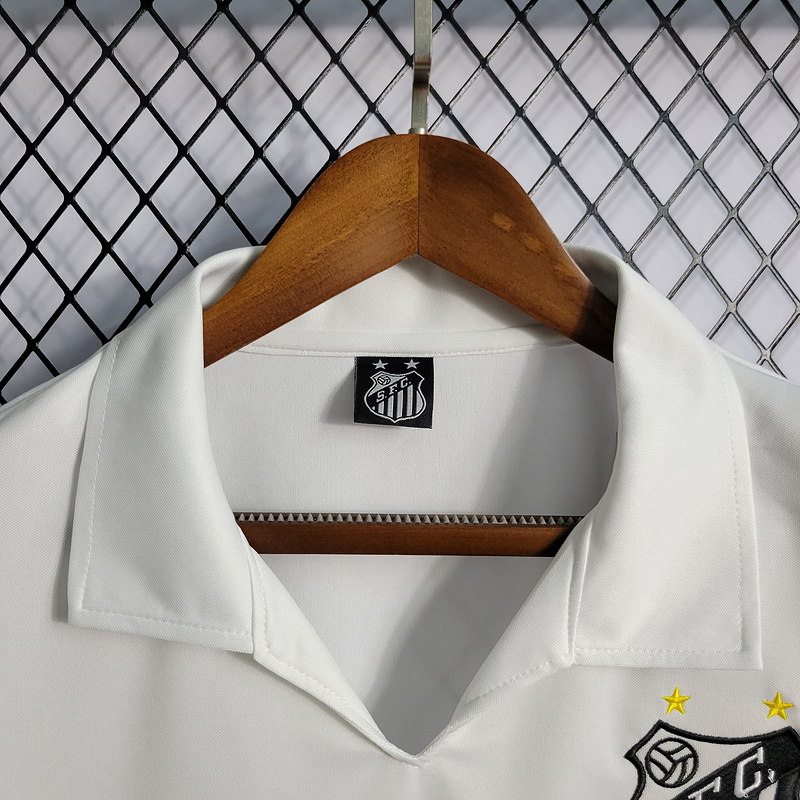 Retro 1970 Santos Home Football jersey retro