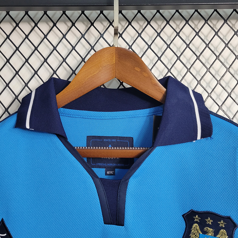 Retro 01-02 Manchester City home   Football jersey retro