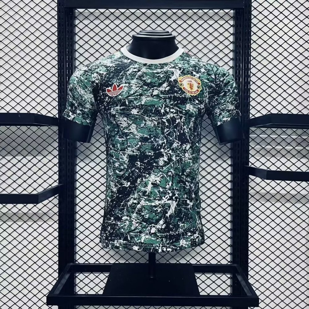 2024-25 anchester United Stone Roses Originals Icon Edition Jersey Player Version