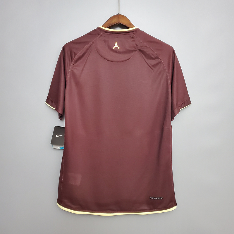 Retro 06-07 PSG Away Red   Football jersey retro