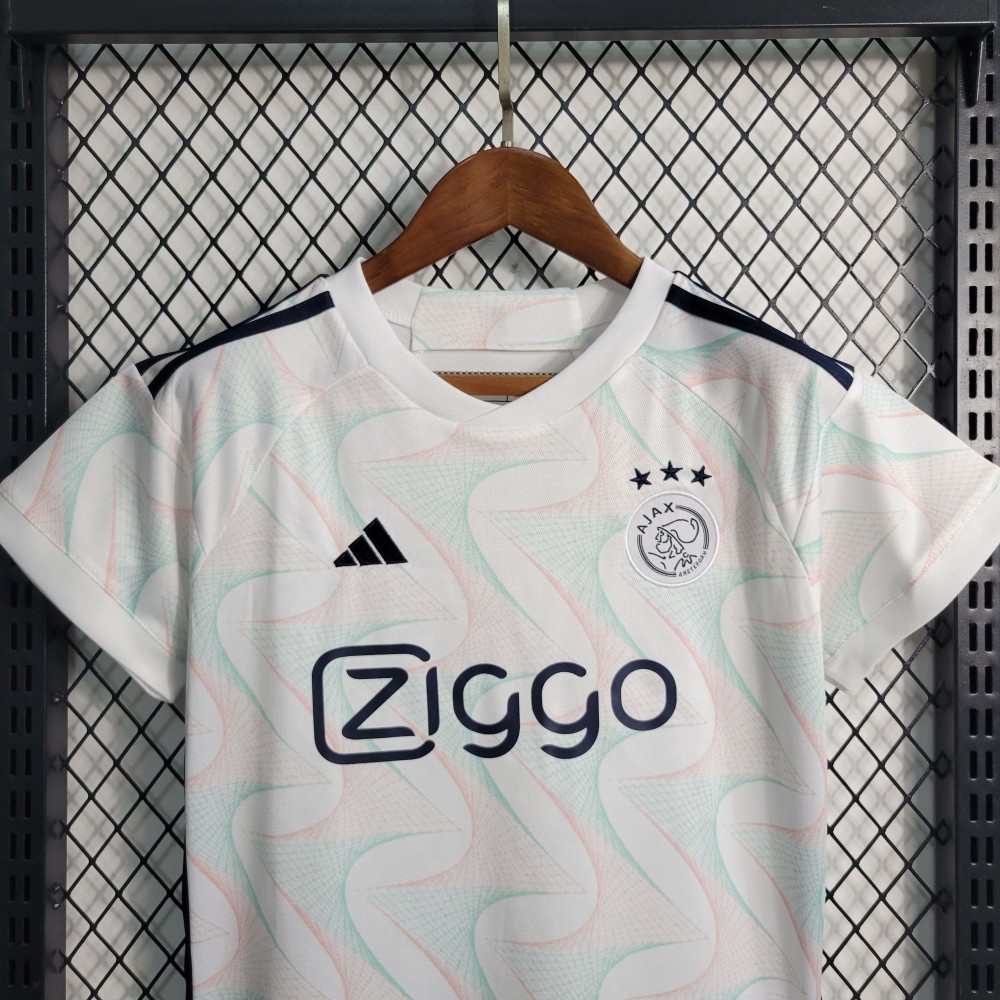 2023-24 Ajax away Football Shirt 1:1 Thai Quality Kids