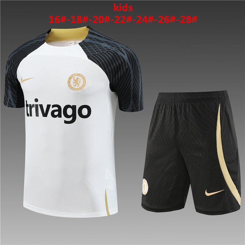 23-24 Chelsea training short-sleeved suit