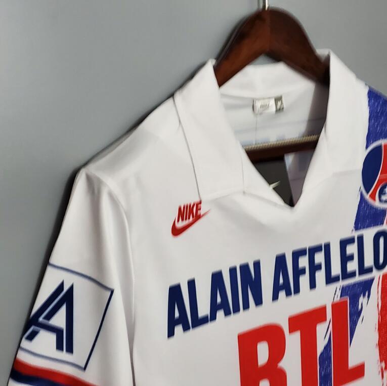 Retro 1990-92 PSG Away Football jersey retro