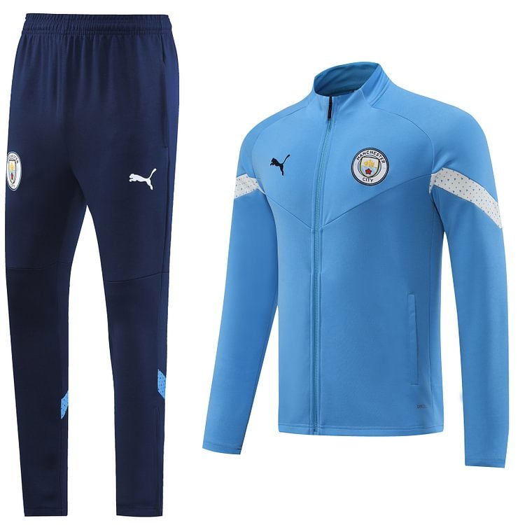 2202-23 Manchester City Blue Jacket Suit