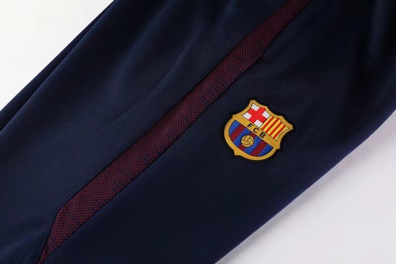 2019-2020 Barcelona Jacket Sportswear Royal Blue Suit