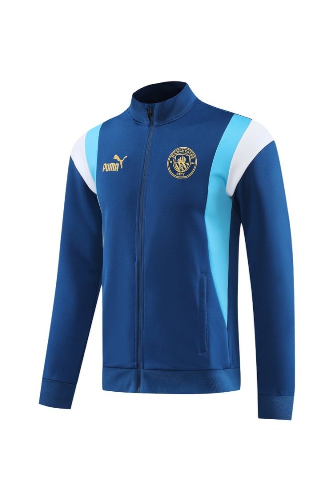 23-24 Manchester City 01 sapphire blue jacket suit