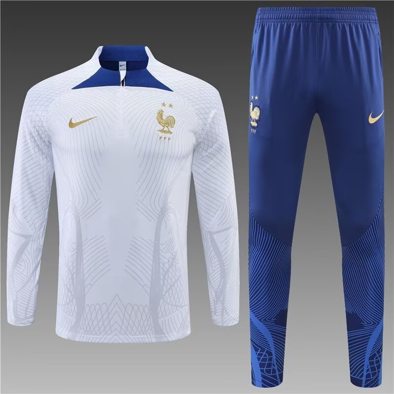 2022/2023 French half-pull training jersey player version