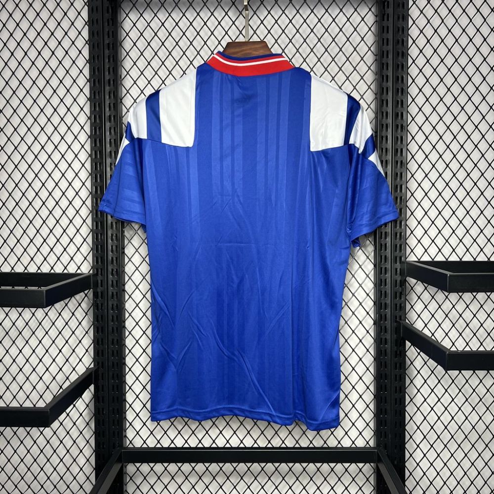 Retro 1992-94 Rangers Home football jersey Retro